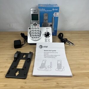 AT&T EL52119  DECT 6.0 Single Handset Cordless Phone With Answering Systm Tested